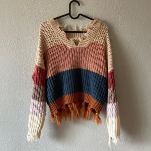 On The Road Multicolor Sweater S/M
